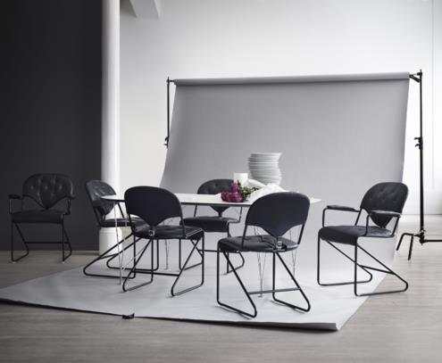 Sam koltuk siyah doğal schwartz