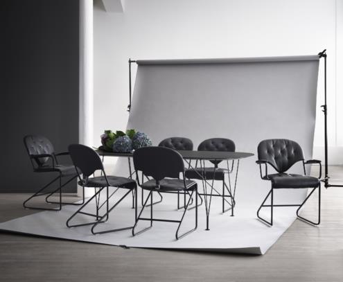 Sam koltuk siyah doğal schwartz