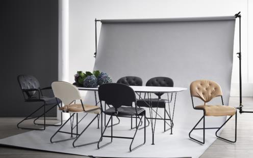 Sam koltuk siyah doğal deve tüyü